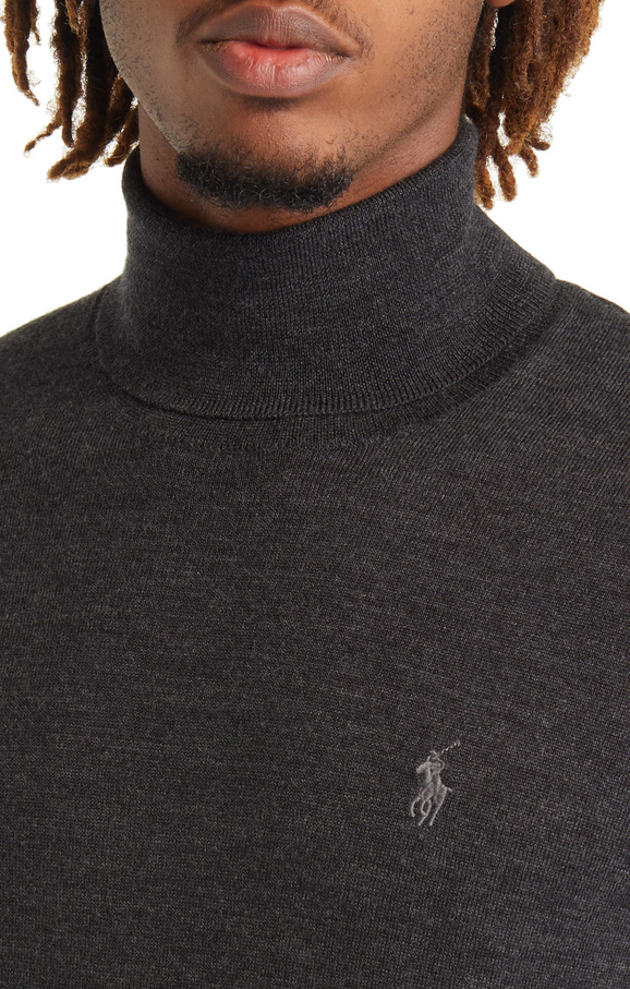 POLO Ralph Lauren MEN Italian Wool Turtleneck Sweater