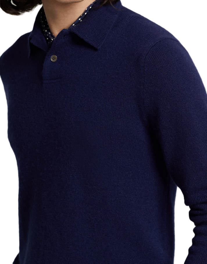 POLO Ralph Lauren MEN Cashmere Polo Collar Sweater