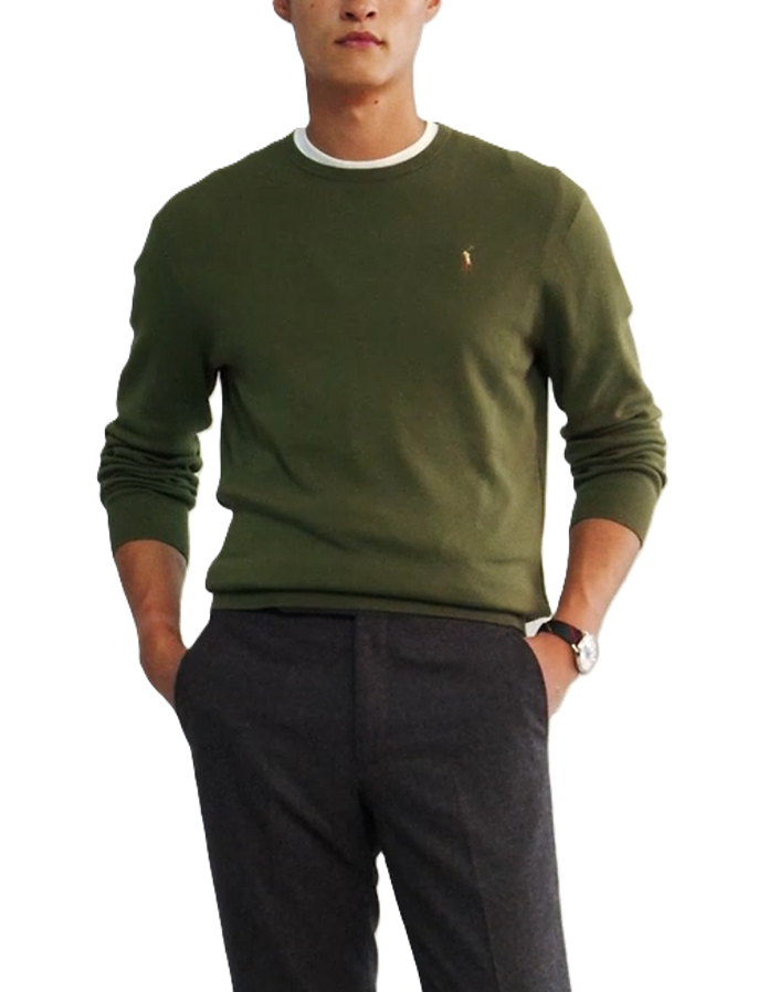 POLO Ralph Lauren MEN Cotton Crewneck Sweater