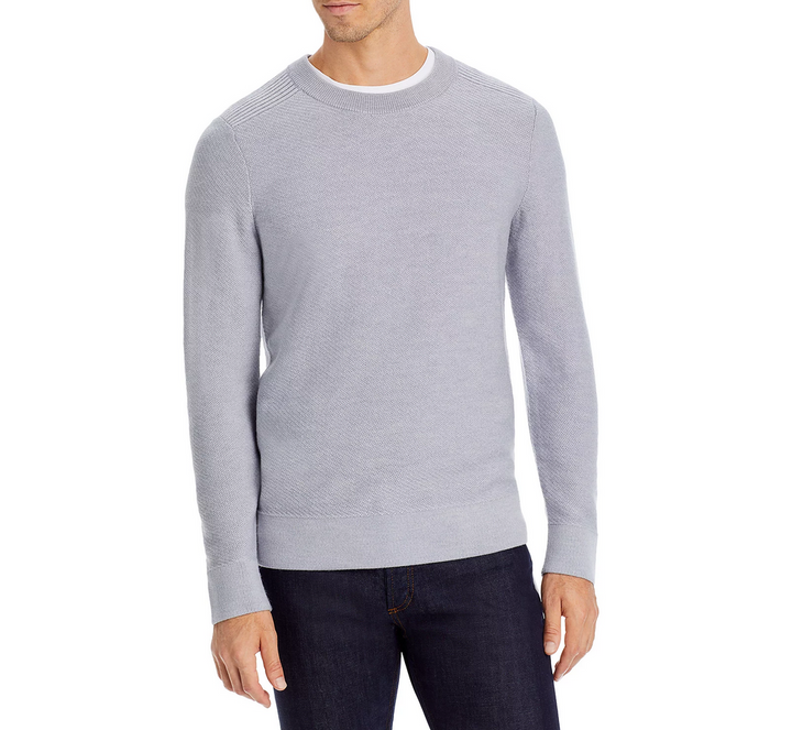 The Men's Store Merino Wool Crewneck Sweater