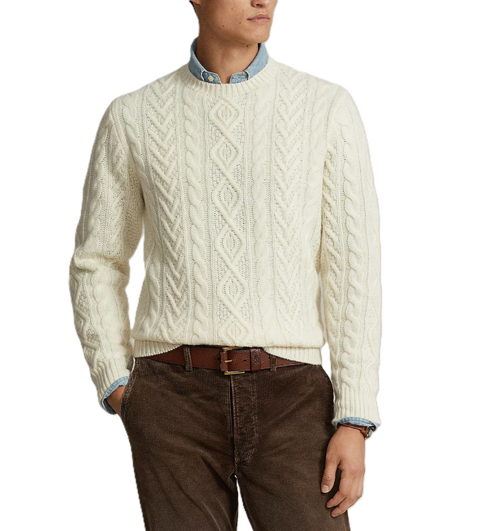 POLO Ralph Lauren MEN Iconic Fisherman's Sweater