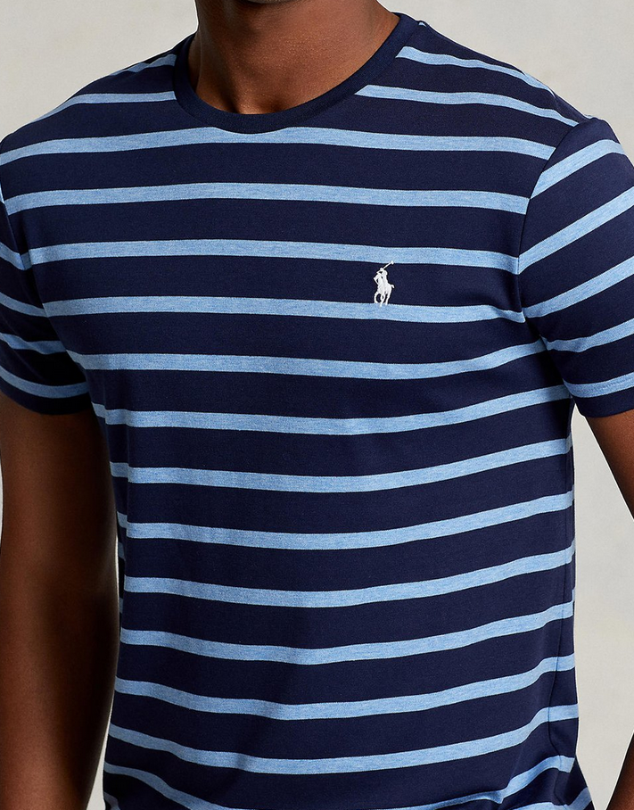 POLO Ralph Lauren MEN Custom Slim Fit Striped Logo Tee