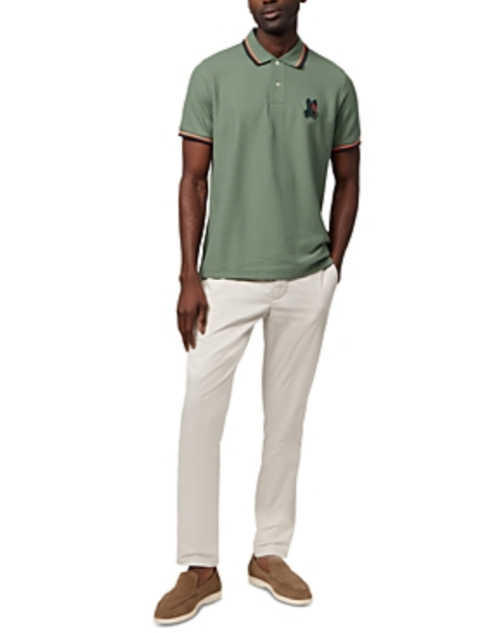 Psycho Bunny MEN Apple Valley Pique Polo Shirt