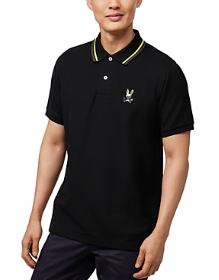 Psycho Bunny MEN Plano Pique Polo Shirt