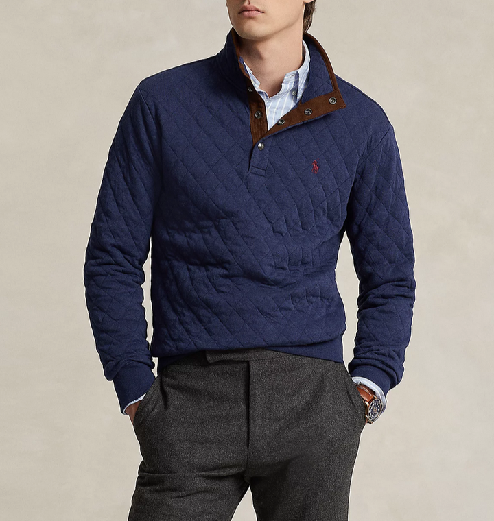 POLO Ralph Lauren MEN Quilted Double Knit Pullover