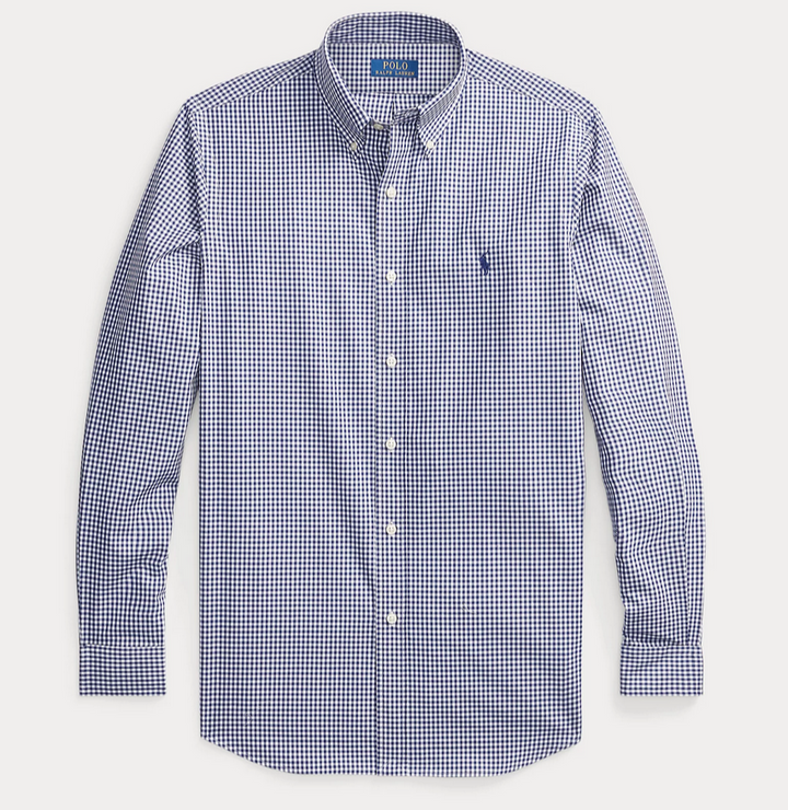 POLO Ralph Lauren MEN Classic Fit Gingham Stretch Poplin Shirt