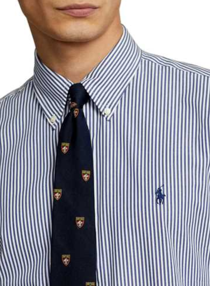 POLO Ralph Lauren MEN Slim Fit Striped Stretch Poplin Shirt