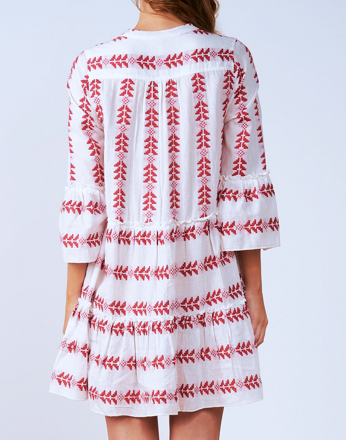 Elan Embroidered Swing Dress Elan Embroidered Swing Dress