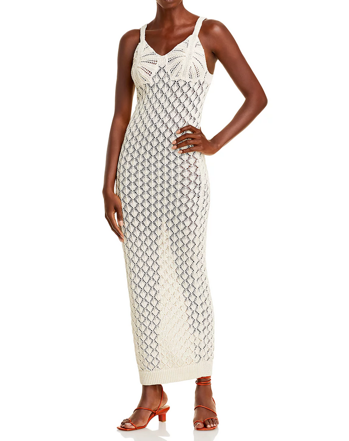 REMAIN Rosmunda Crochet Maxi Dress