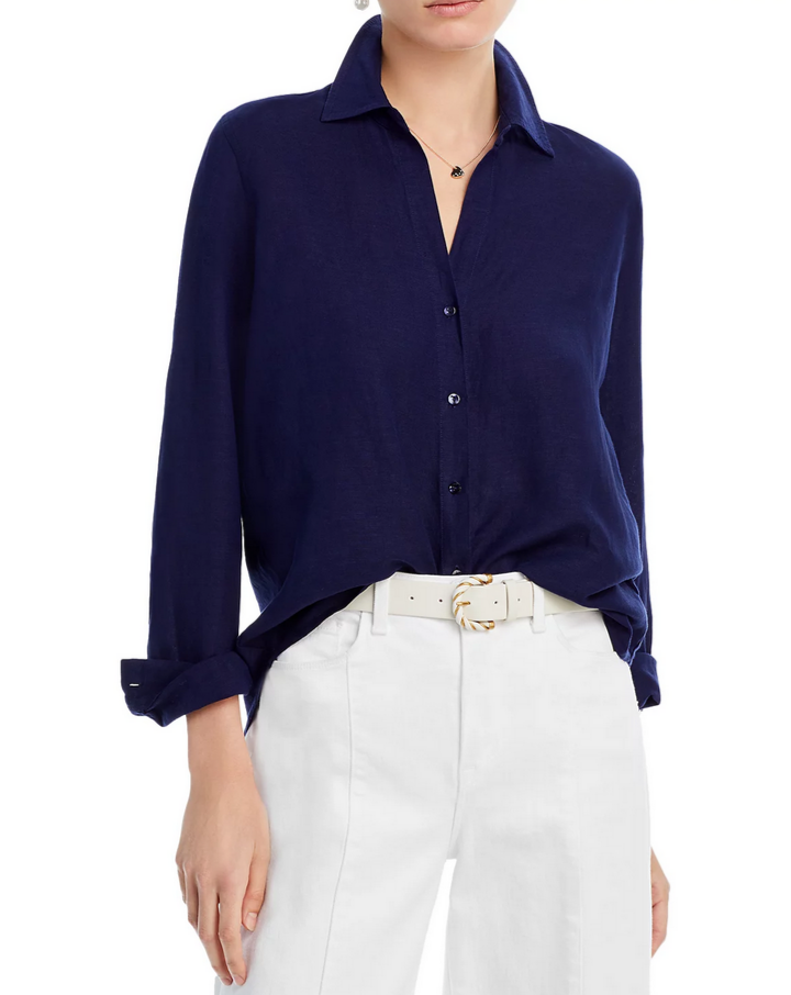 L'AGENCE Nina Long Sleeve Shirt