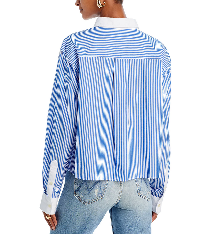 Kule The Nell Cotton Striped Shirt