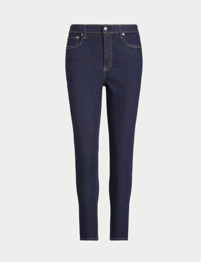 LAUREN RALPH LAUREN High-Rise Skinny Ankle Jeans