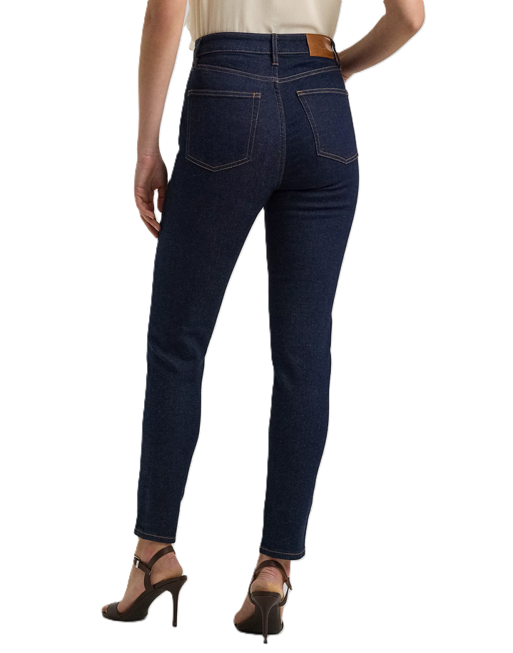 LAUREN RALPH LAUREN High-Rise Skinny Ankle Jeans