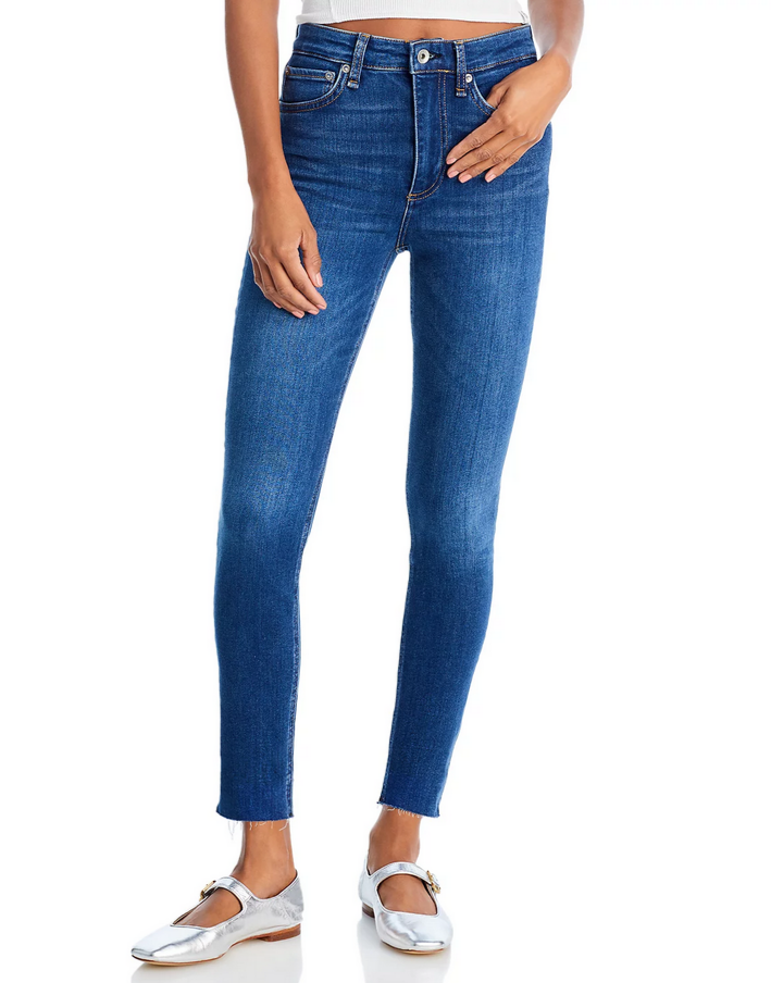 rag & bone Nina High Rise Ankle Skinny Jeans