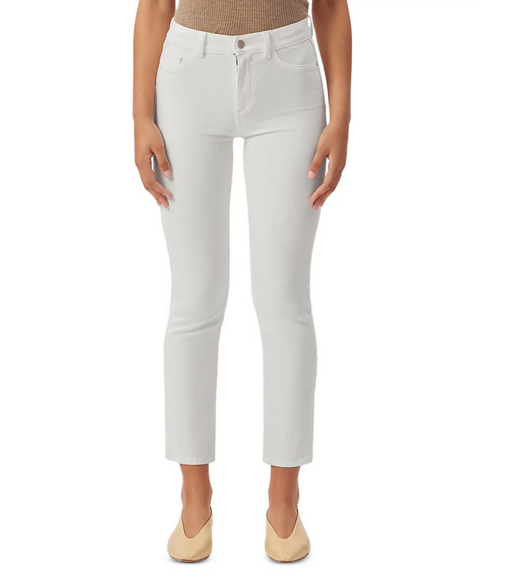 DL1961 Mara Mid Rise Straight Jeans