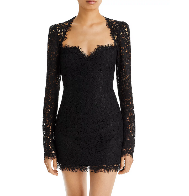 Bardot Aurora Lace Mini Dress