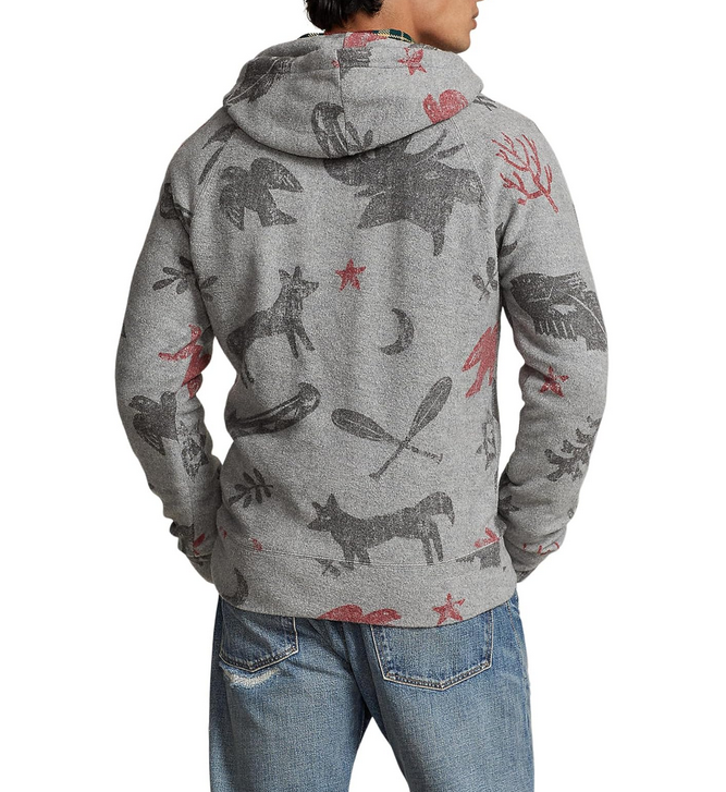 Polo Ralph Lauren Brushed Fleece Graphic Hoodie