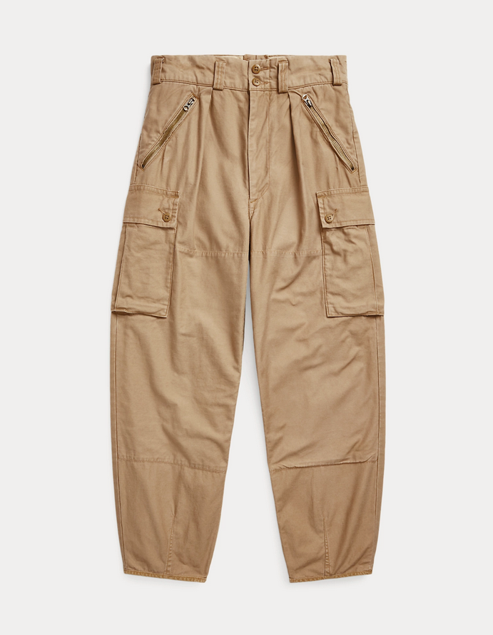 POLO Ralph Lauren MEN Cotton Reverse Sateen Baggy Fit Cargo Pants