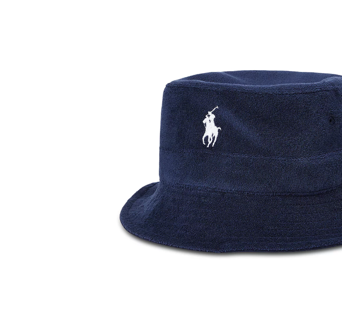 Polo Ralph Lauren Stretch Cotton-Blend Terry Bucket Hat