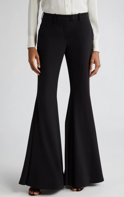 MICHAEL KORS Collection Joplin Virgin Wool Bell Bottom Pants