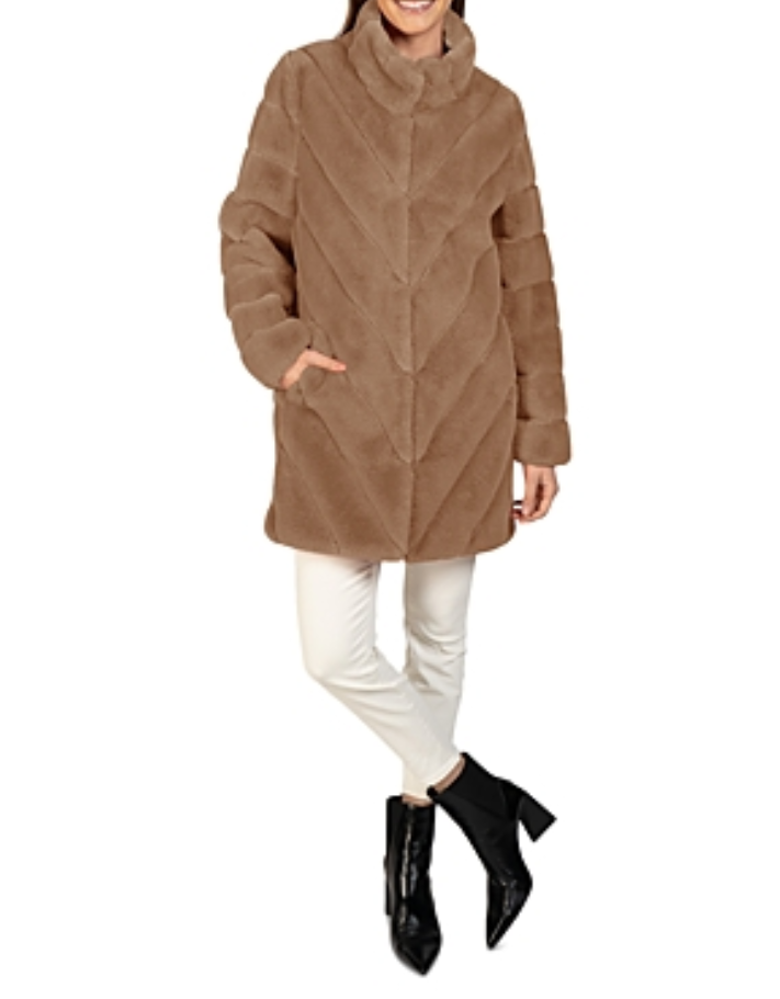 Love Token Misty Faux Fur Coat