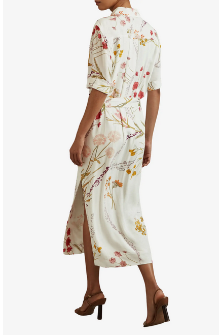 Reiss Faya Floral Shirtdress