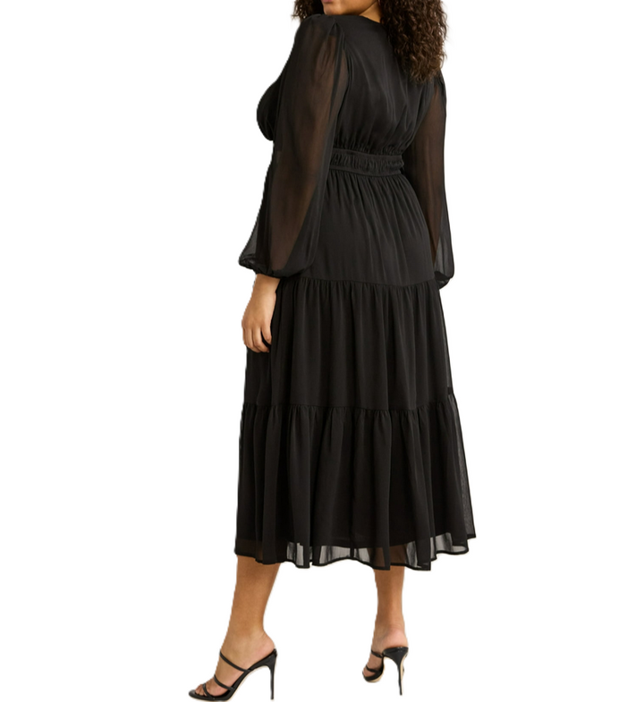 Sofia Jeans by Sofia Vergara Cutout Waist Maxi Dress