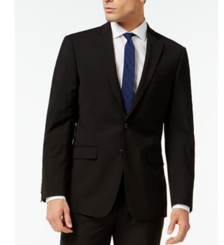 Calvin Klein Men's Slim-Fit Wool Infinite Stretch Suit Jacket