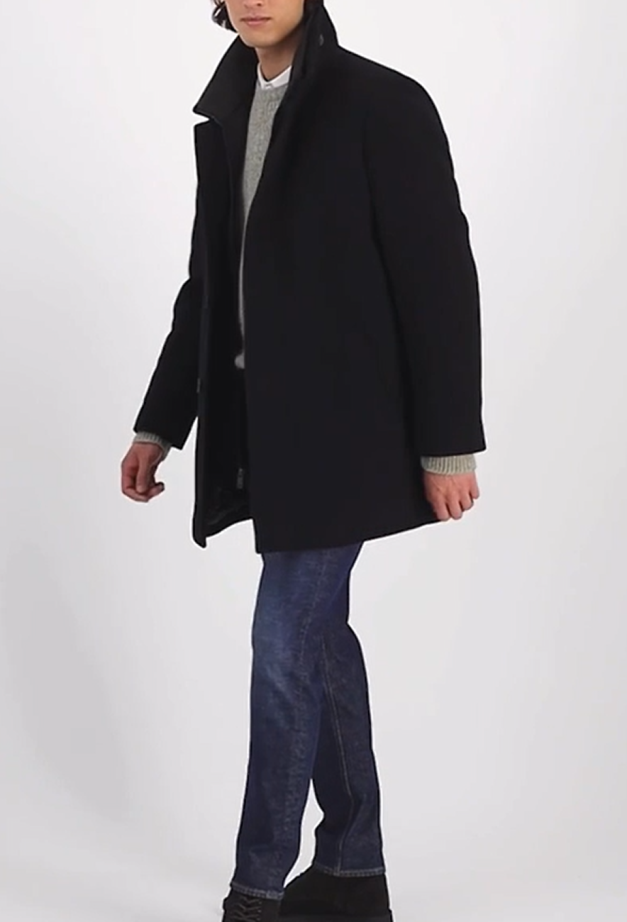 Calvin Klein Men Coleman Wool-Blend Overcoat