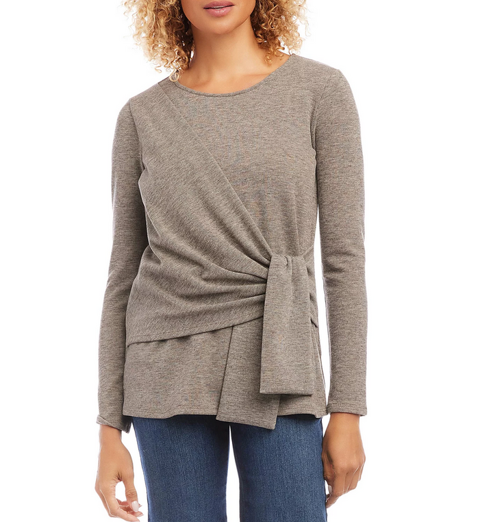 Karen Kane Drape Front Top
