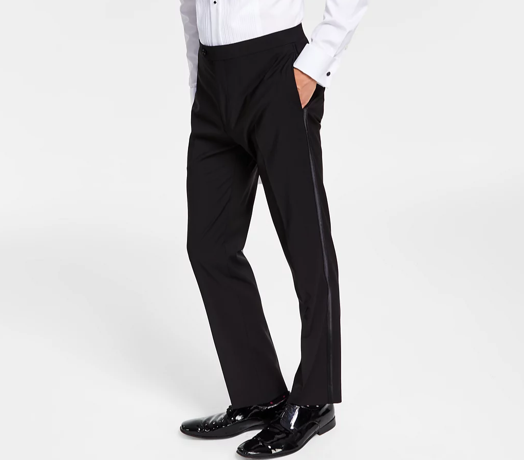 Calvin Klein Men's Slim-Fit Infinite Stretch Tuxedo Pants