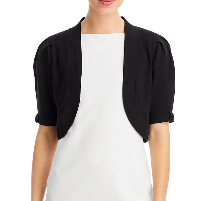 KARL LAGERFELD PARIS Bow Sleeve Cardigan