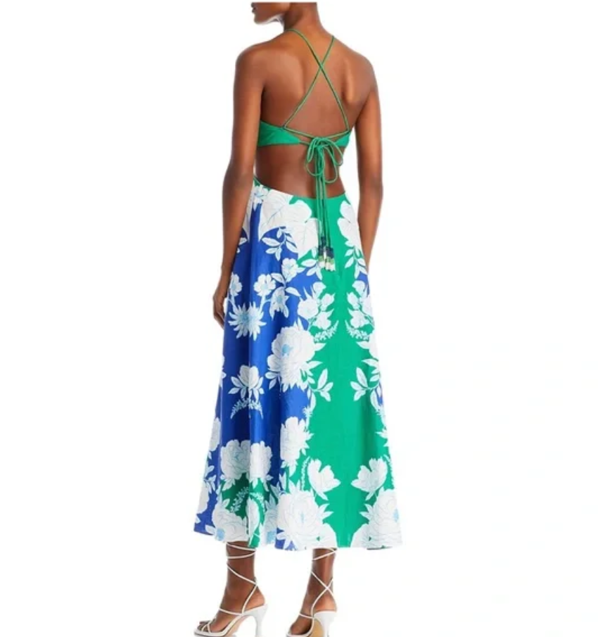 Farm Rio Soft Garden Maxi Dress