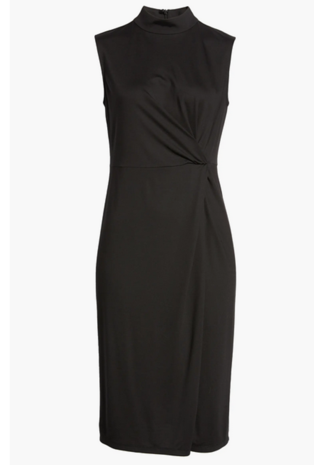 Anne Klein Twist Sleeveless Dress DGFOutlet Anne Klein Twist Sleeveless Dress DGFOutlet
