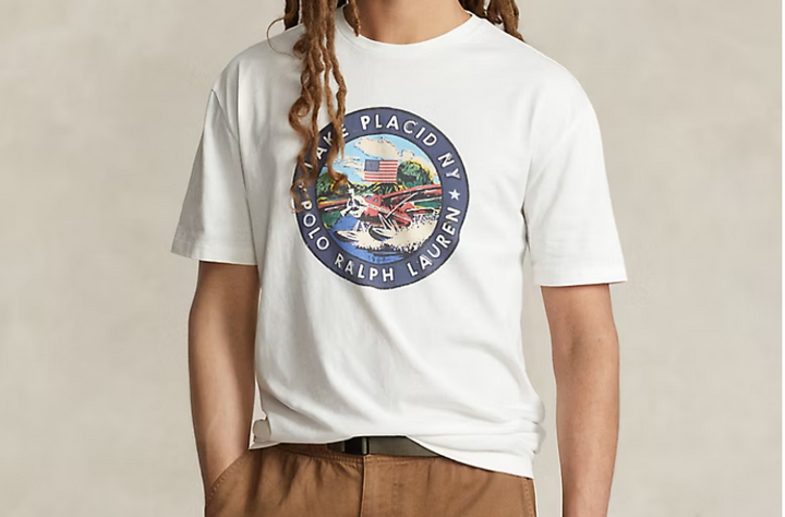 Polo Ralph Lauren Classic Fit Jersey Graphic Tee