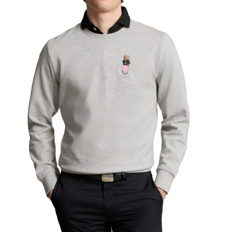 RLX Ralph Lauren MEN Embroidered Bear Sweatshirt