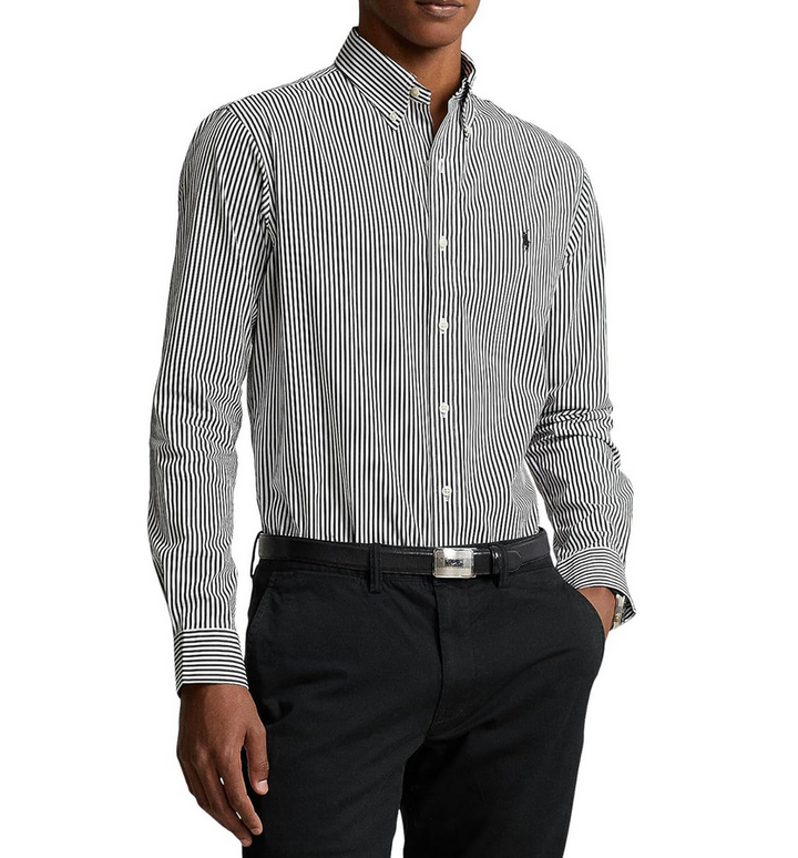 Polo Ralph Lauren MEN Cotton Stretch Poplin Classic Fit Button Down Shirt