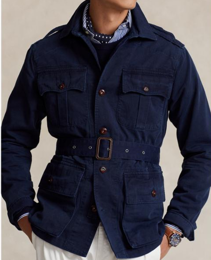 POLO Ralph Lauren MEN Twill Belted Utility Jacket