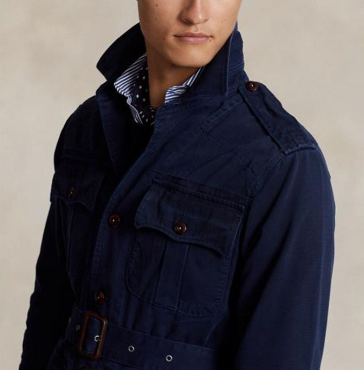POLO Ralph Lauren MEN Twill Belted Utility Jacket
