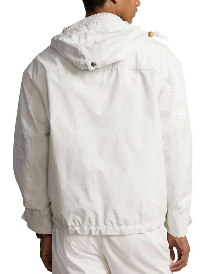 Polo Ralph Lauren Twill Graphic Hooded Jacket