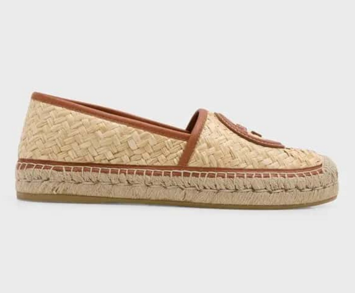 GUCCI Adela GG Raffia Espadrilles