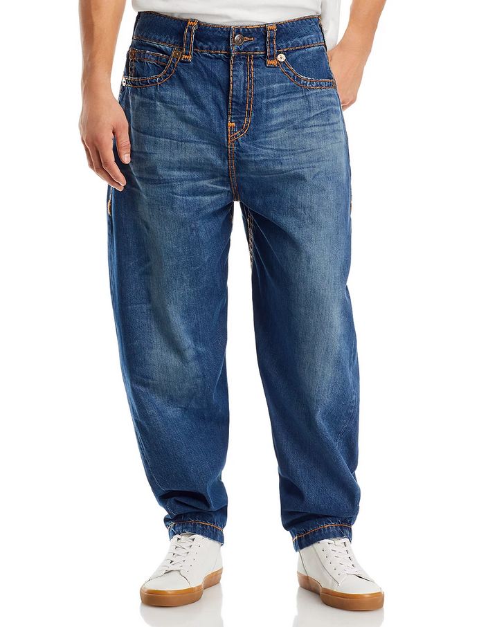 True Religion Warped Joey Oversized Fit Jeans