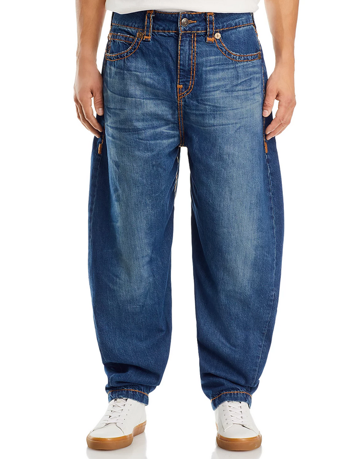 True Religion Warped Joey Oversized Fit Jeans