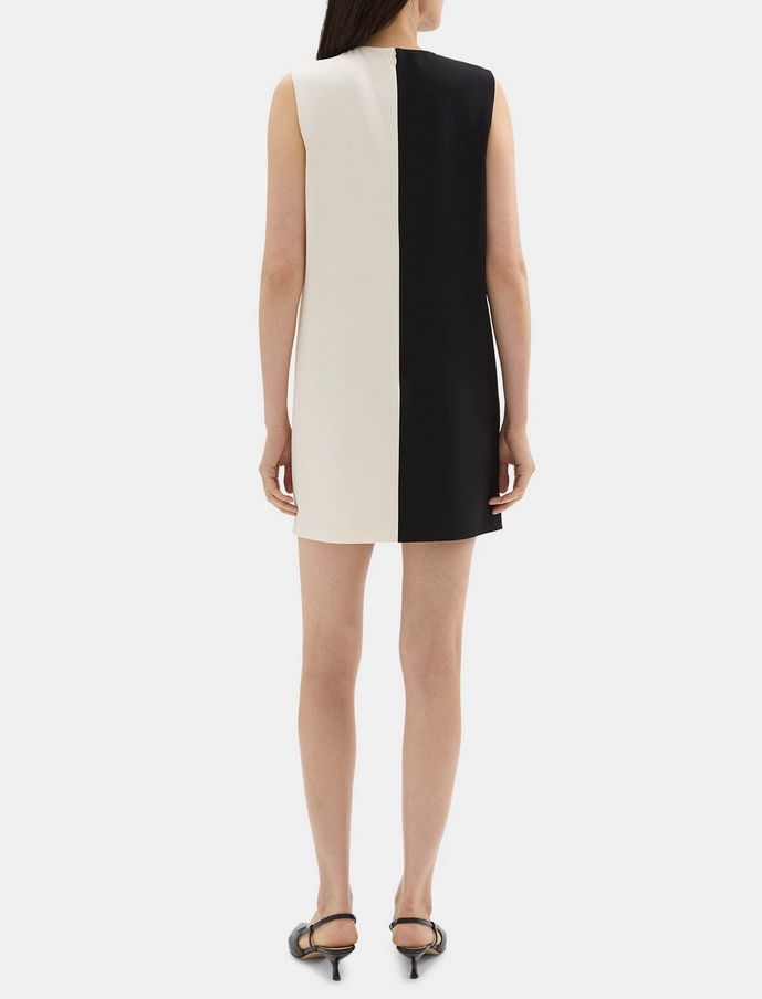 Theory Color Blocked Shift Dress