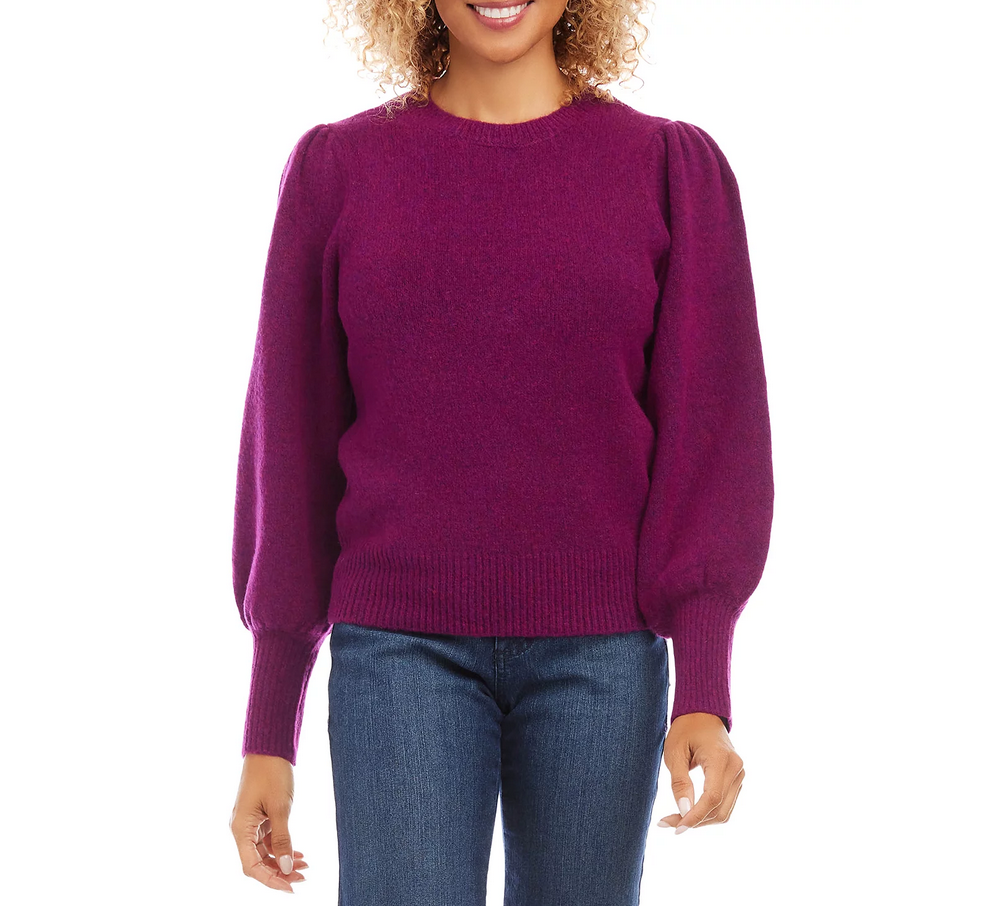 Karen Kane Puff Sleeve Sweater