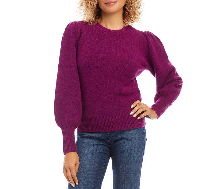 Karen Kane Puff Sleeve Sweater