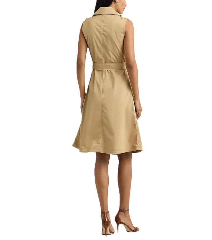 LAUREN RALPH LAUREN Double-Breasted Belted Dress