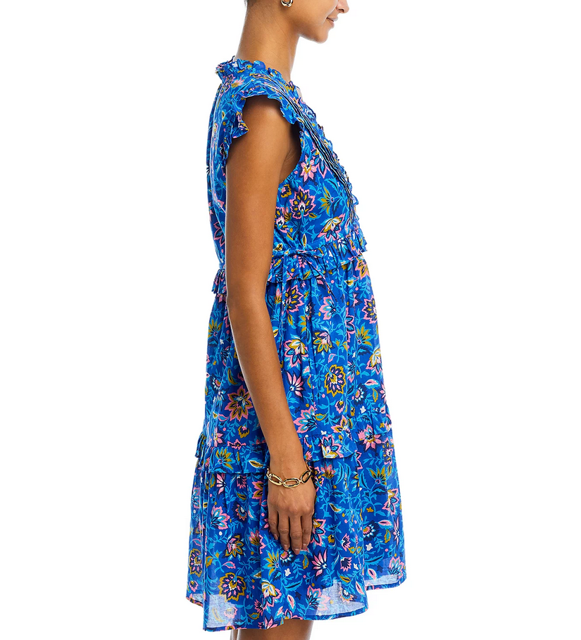 Banjanan Chandra Sleeveless Floral Dress