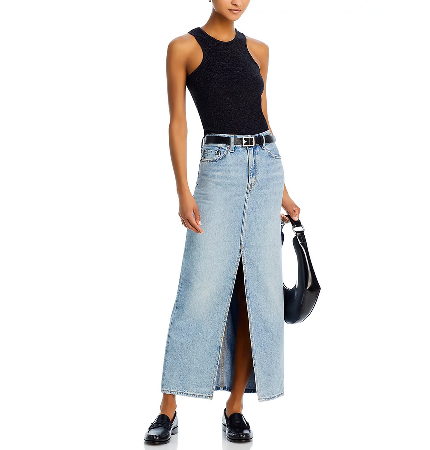 Levi's Denim Column Maxi Skirt