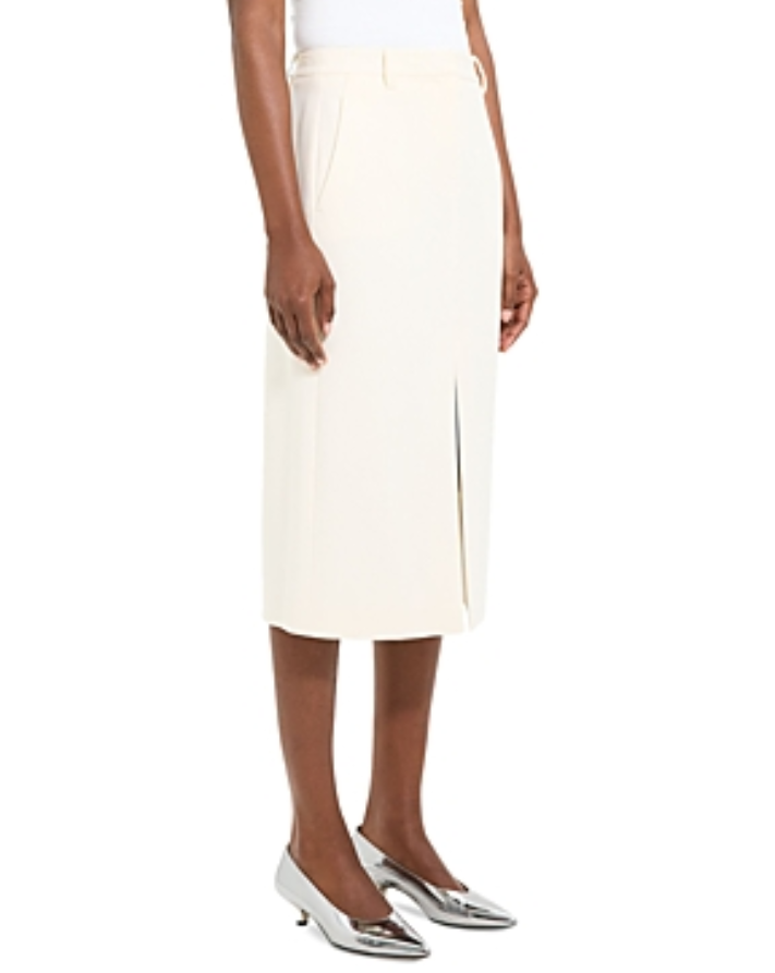 Theory Front Slit Midi Skirt